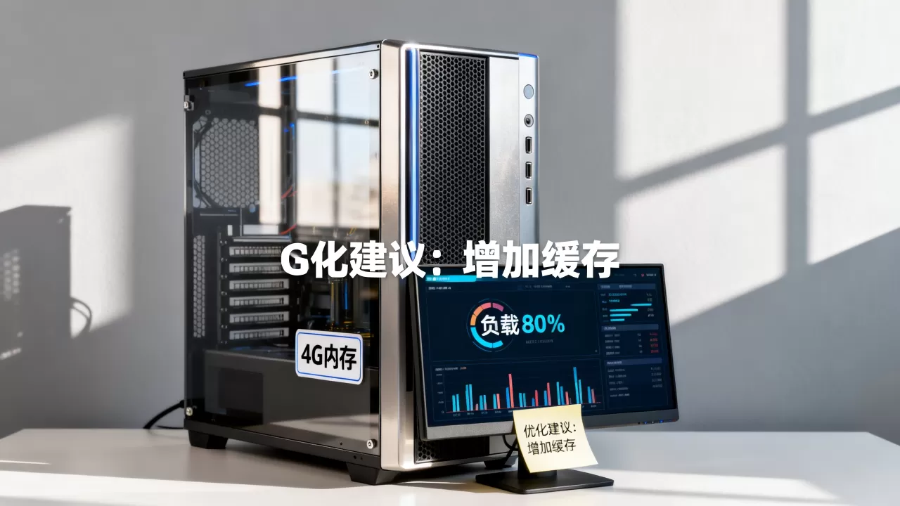 一台4G内存服务器负载多少会卡顿?,怎么优化? 一台4G内存服务器负载多少会卡顿?,怎么优化?