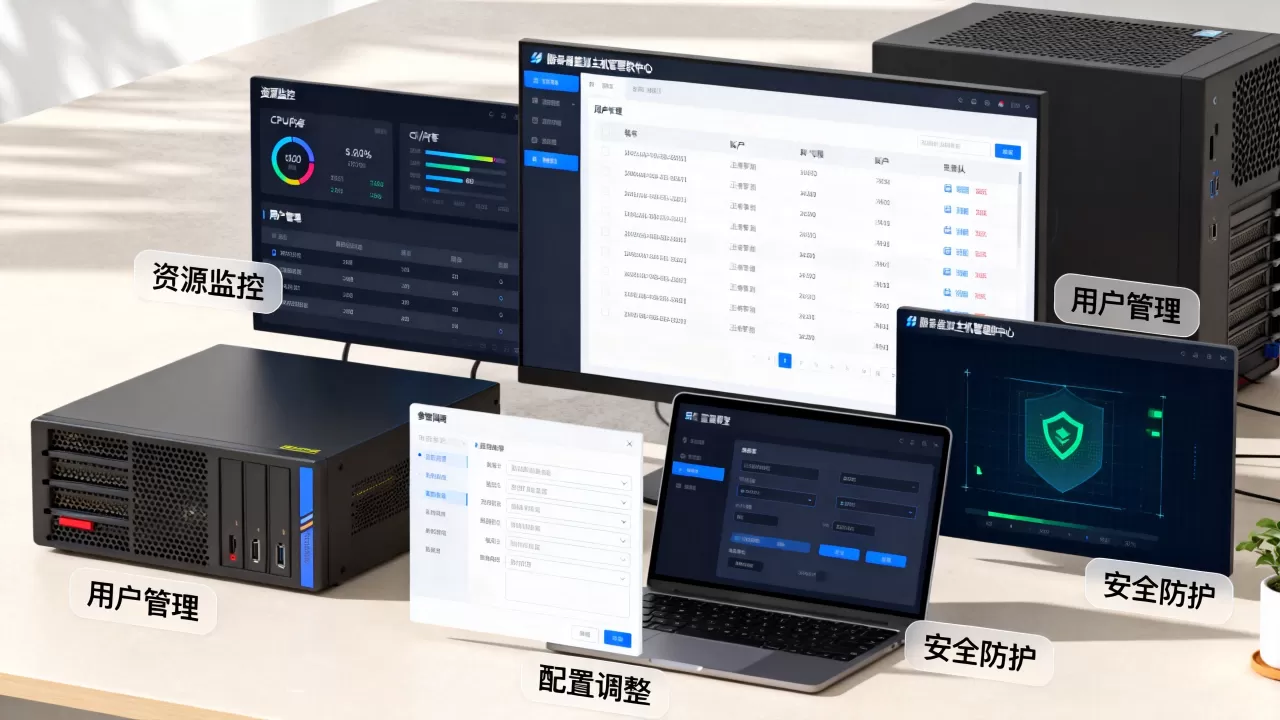 服务器虚拟主机管理软件中心有哪些功能，如何选择