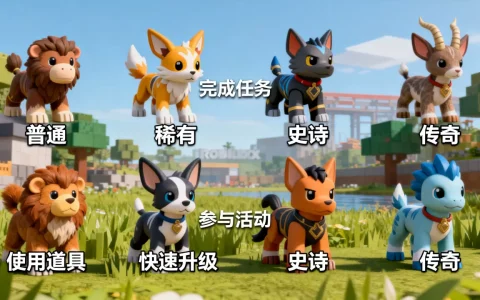 Roblox宠物服务器宠物有哪些等级，怎么快速升级？