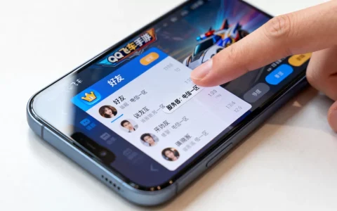 qq飞车手游怎么看好友在哪个服务器大区，怎么查