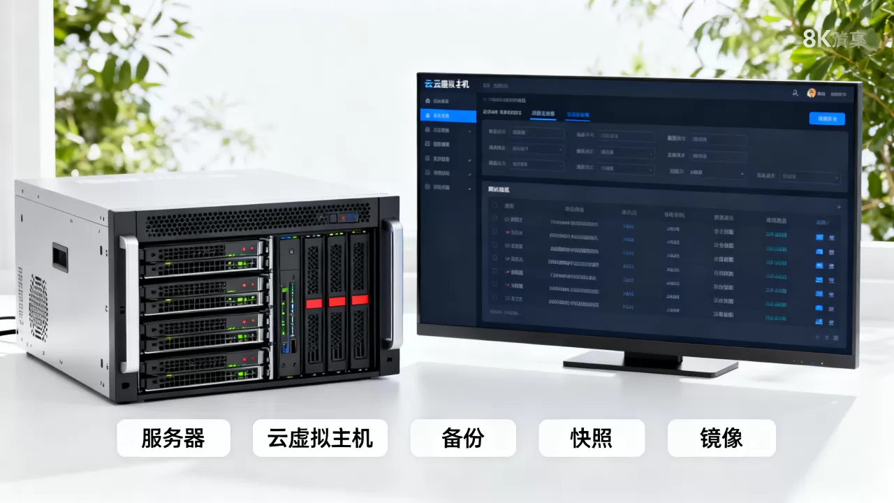 服务器 云虚拟主机有什么区别_备份、快照、镜像有什么区别