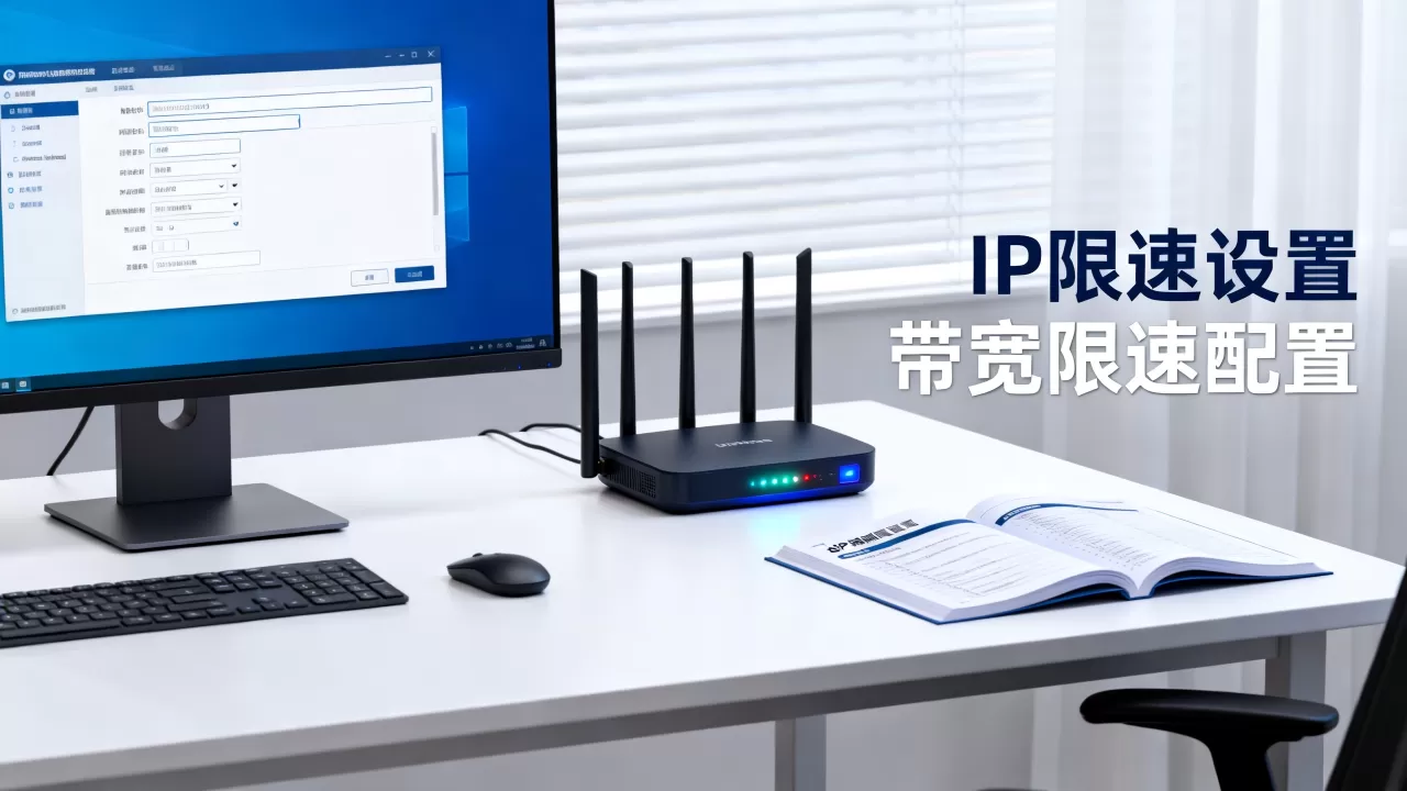 IP限速如何设置，带宽限速怎么配置？