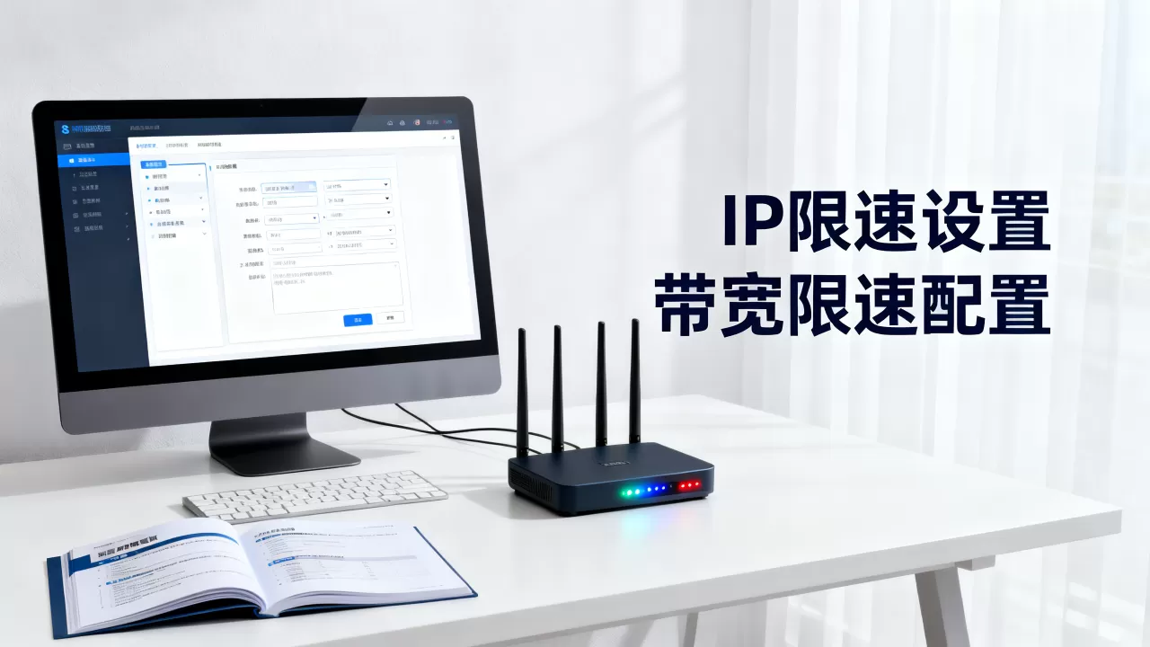 IP限速如何设置，带宽限速怎么配置？