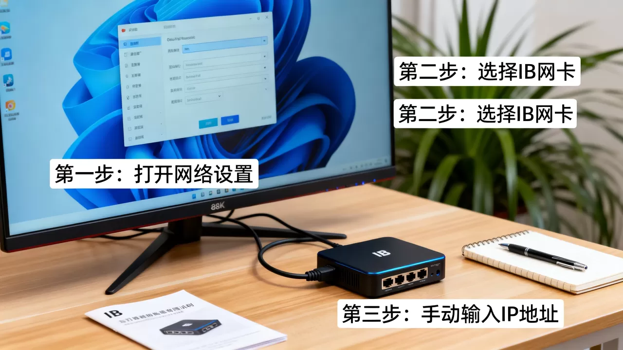如何给IB网卡手动配置IP地址?ib配置地址详细步骤有哪些? 如何给IB网卡手动配置IP地址?ib配置地址详细步骤有哪些?