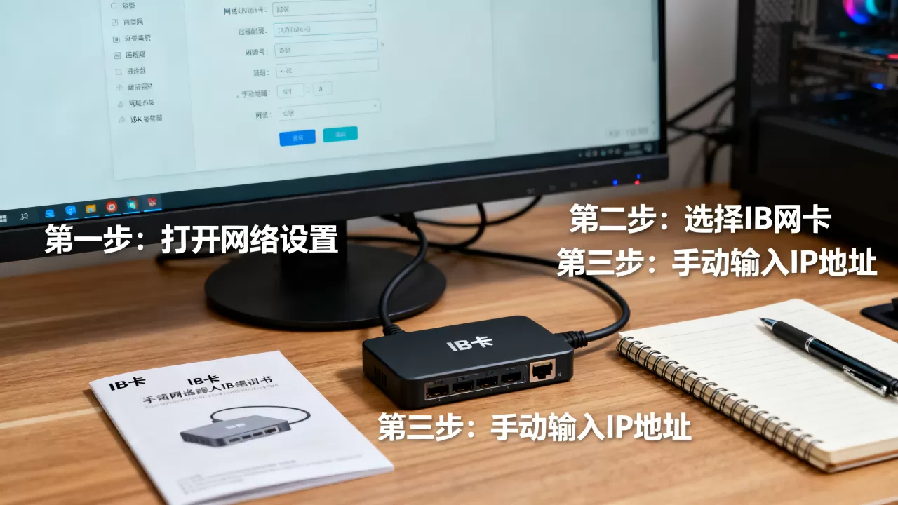 如何给IB网卡手动配置IP地址?ib配置地址详细步骤有哪些? 如何给IB网卡手动配置IP地址?ib配置地址详细步骤有哪些?