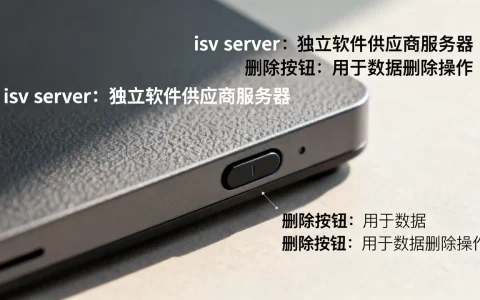 isv server和删除按钮是什么意思？，怎么删除？