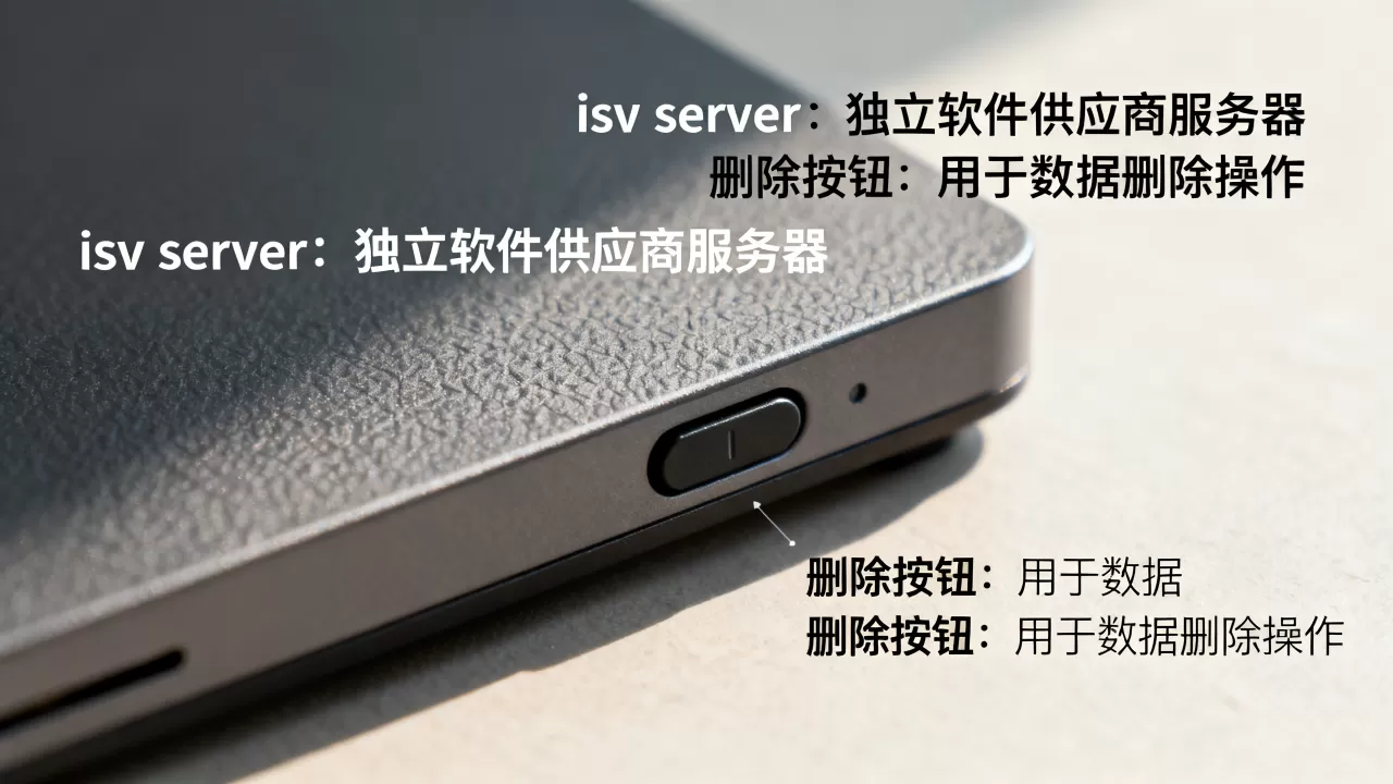 isv server和删除按钮是什么意思?,怎么删除? isv server和删除按钮是什么意思?,怎么删除?