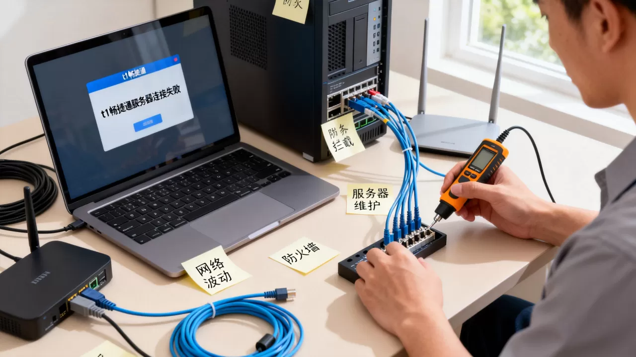 t1畅捷通服务器连接失败如何解决，常见原因有哪些？