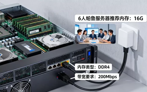 6个人帕鲁服务器多少g内存合适，怎么选？