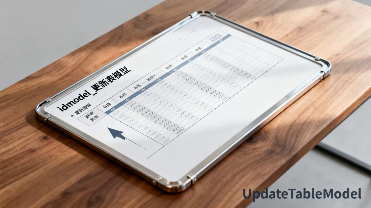idmodel_更新表模型 - UpdateTableModel idmodel_更新表模型 - UpdateTableModel