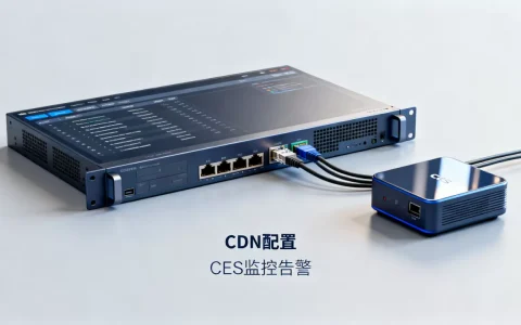 服务器延迟高加cdn_配置CDN加CES监控告警