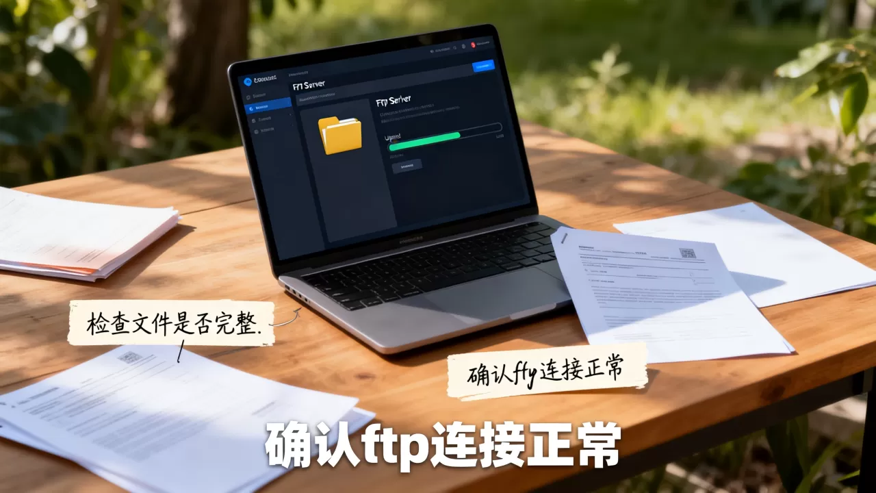 ftp服务器上传少一个文件怎么回事？，怎么解决