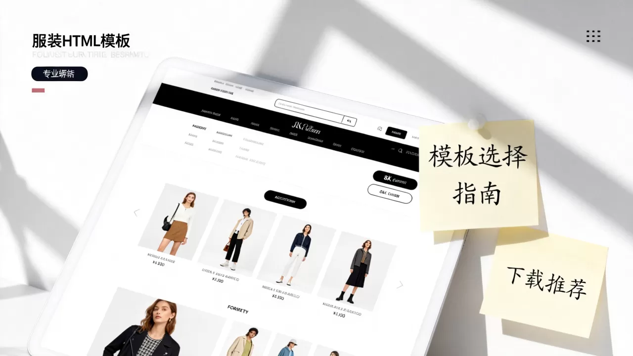 服装网站HTML模板怎么选?哪里下载最好 服装网站HTML模板怎么选?哪里下载最好