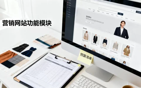 服装企业如何建设营销网站？，需要多少钱？
