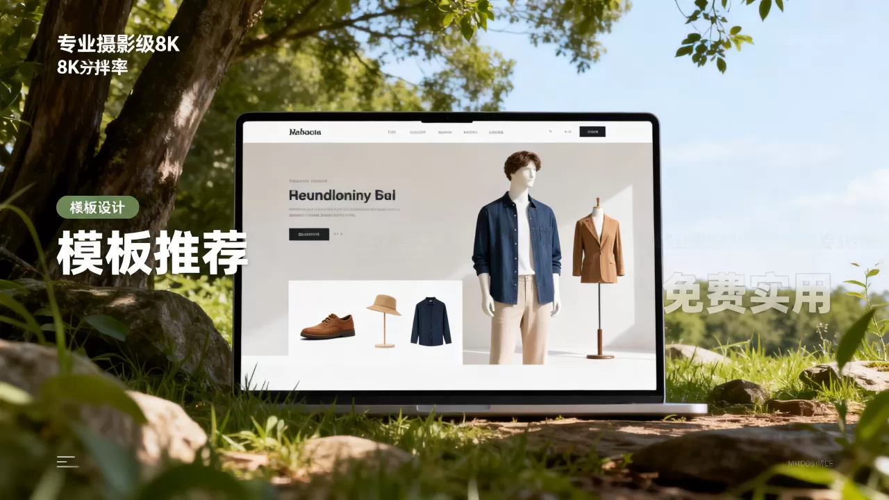 服装店网站模板如何选择最合适，哪个模板免费又实用？