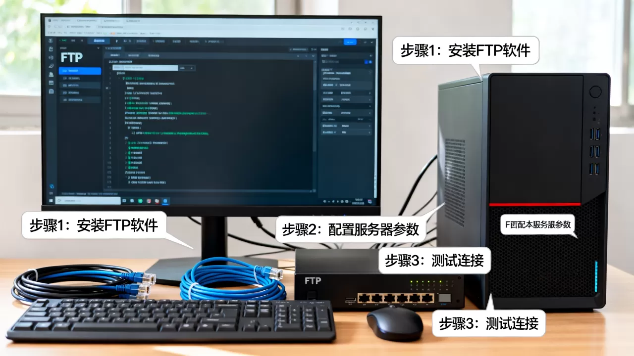 如何搭建FTP本地服务器，FTP服务器搭建教程是什么？