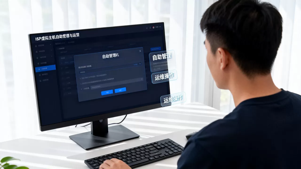 isp虚拟主机如何实现自助管理与自助运维？，怎么操作？