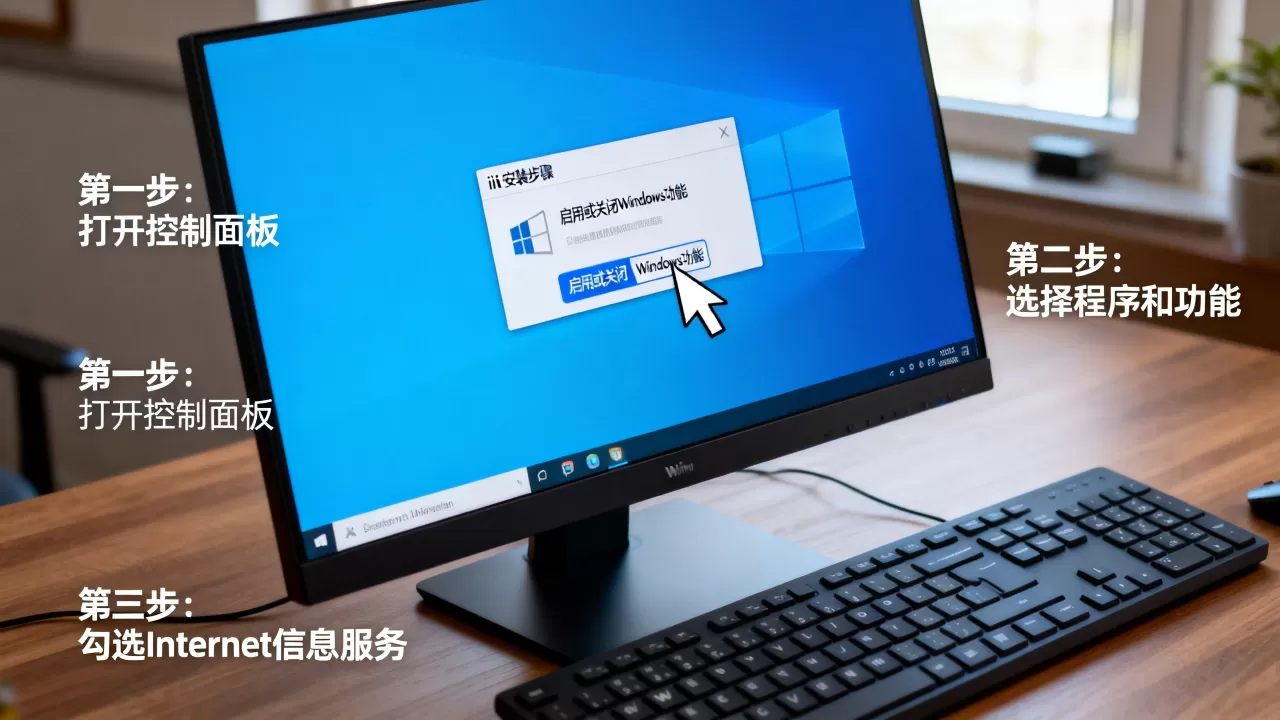 iis配置与安装怎么做,win10安装iis步骤是什么 iis配置与安装怎么做,win10安装iis步骤是什么