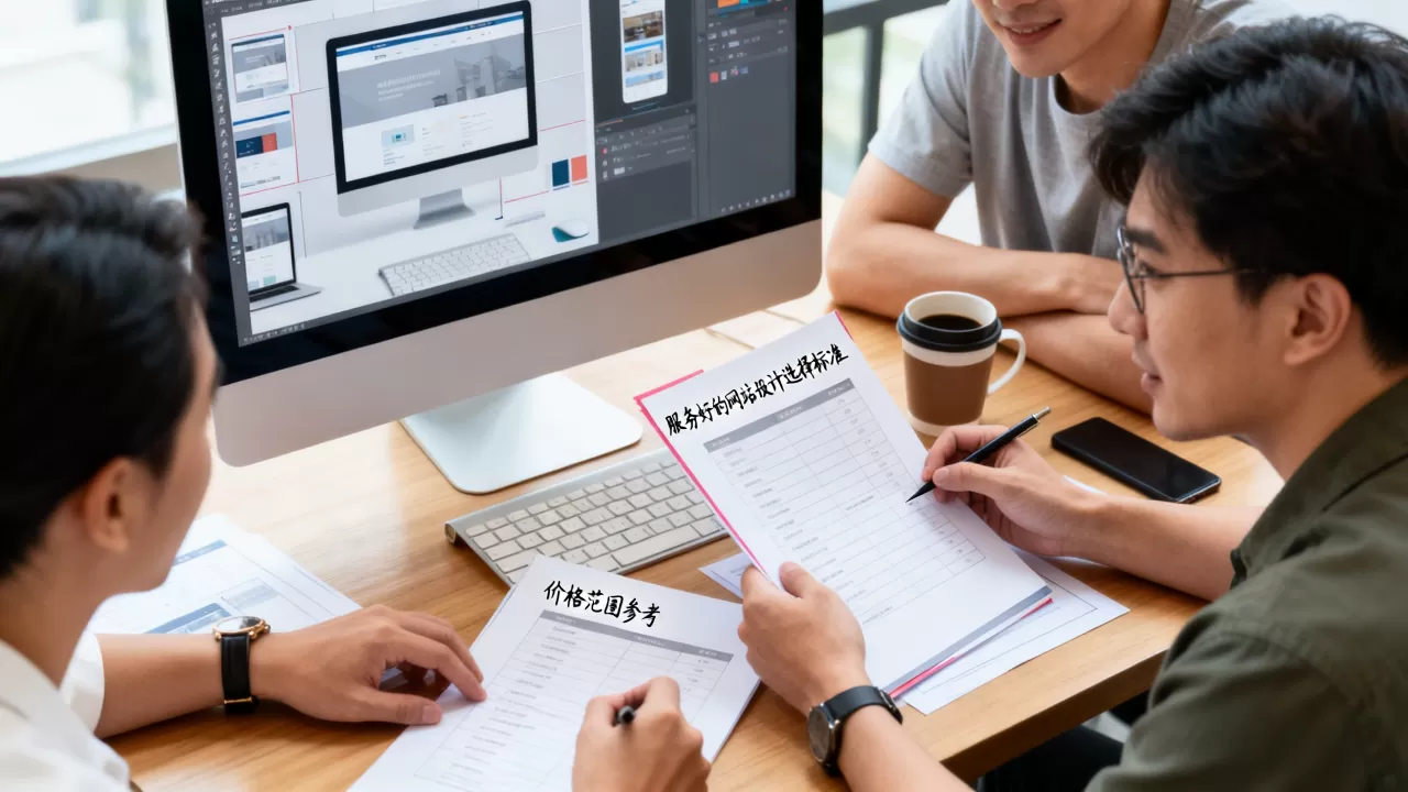 服务好的网站设计怎么选择公司？，多少钱？