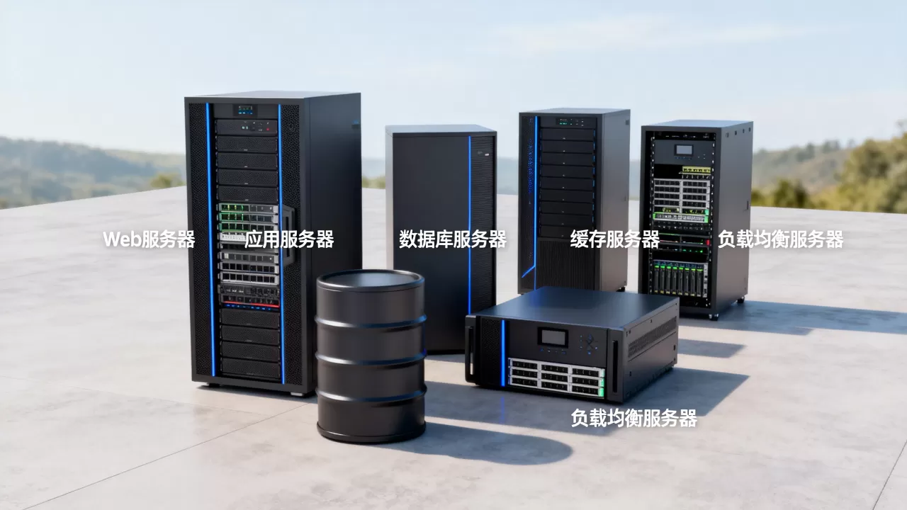 一个网站有哪些服务器