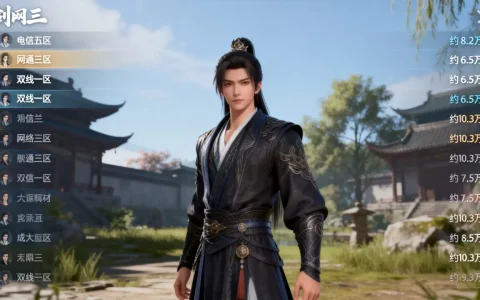 剑网三都有哪些服务器，哪个服务器人数最多？