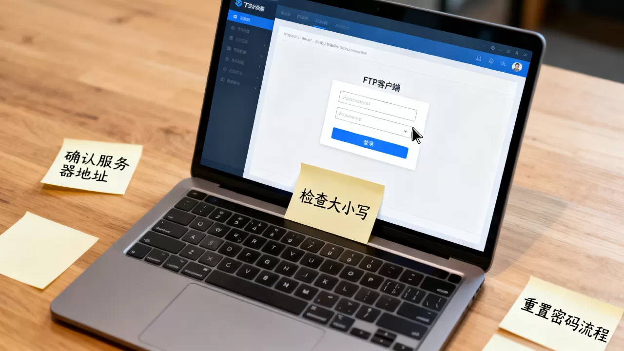 FTP服务器密码怎么输都没用？，FTP密码修改方法有哪些？