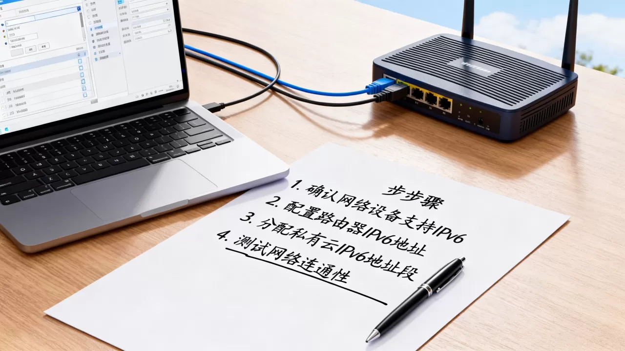 如何快速配置IPv6私有云？,关键步骤有哪些？