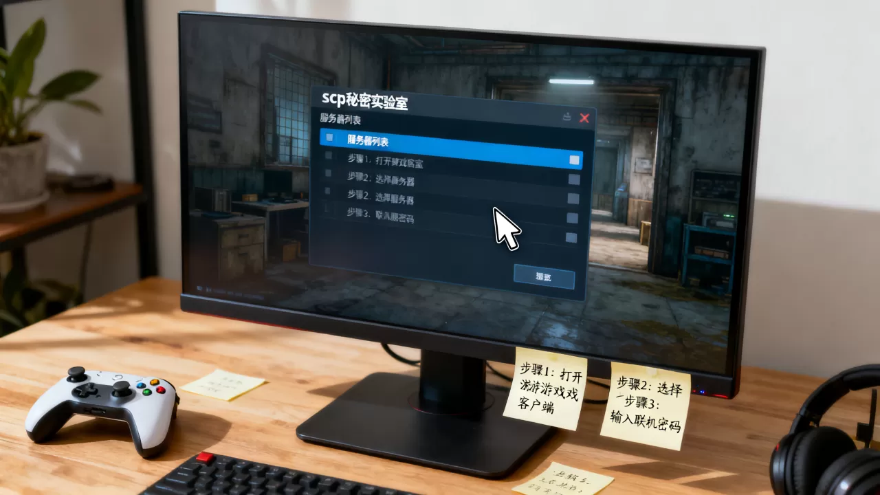 scp秘密实验室怎么进入服务器玩游戏?,怎么联机 scp秘密实验室怎么进入服务器玩游戏?,怎么联机