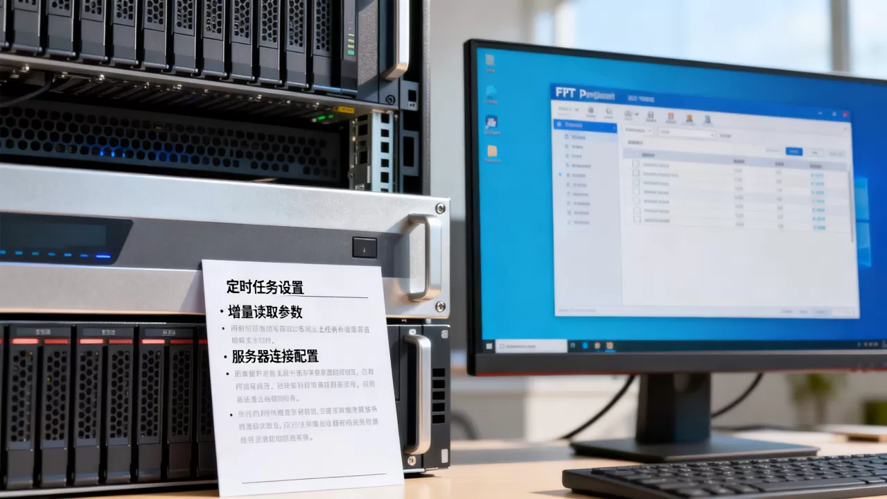 FTP定时从服务器取文件怎么配置？，FTP增量读取如何设置