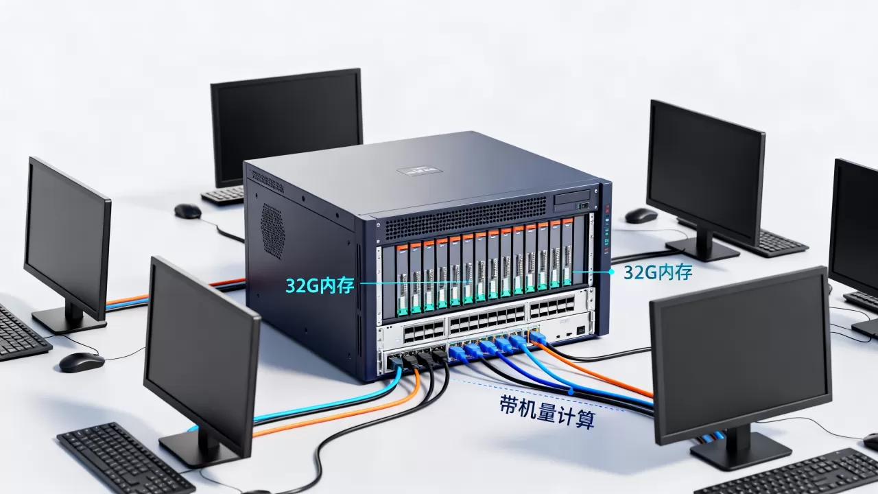 32G无盘服务器能带多少台机器?,带机量怎么算? 32G无盘服务器能带多少台机器?,带机量怎么算?
