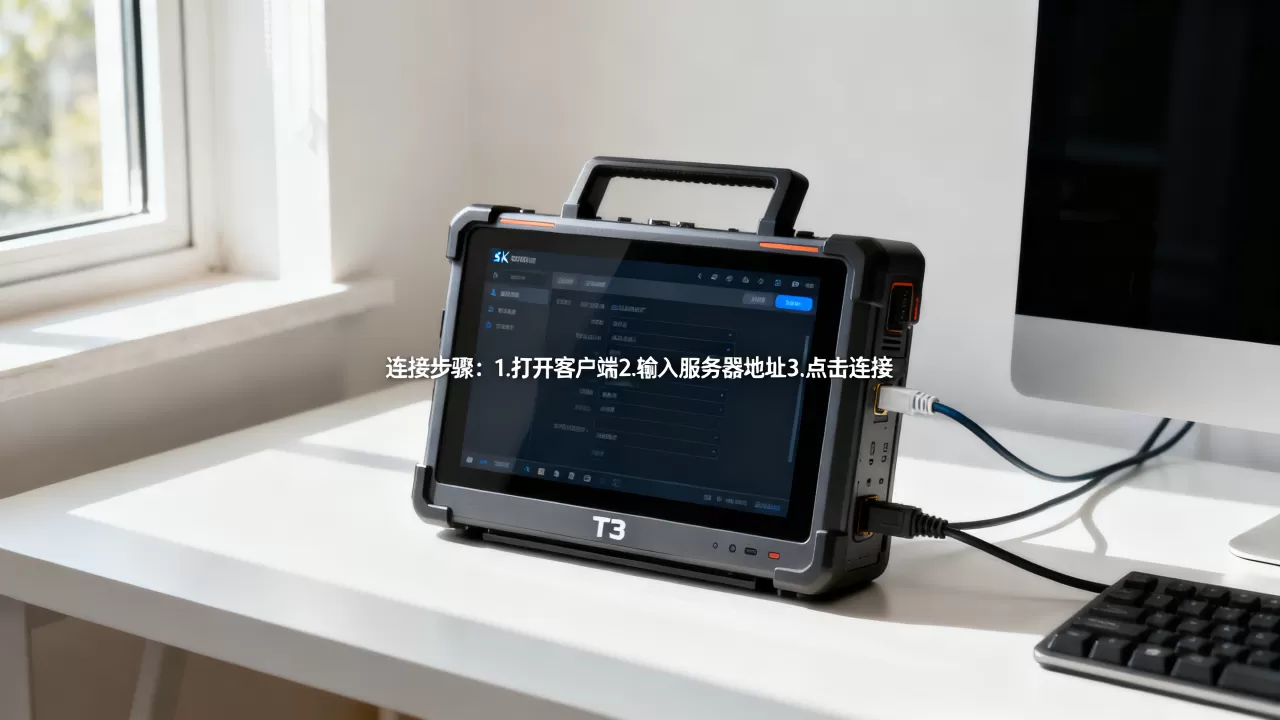 t3装上客户端后怎么连接服务器 t3装上客户端后怎么连接服务器