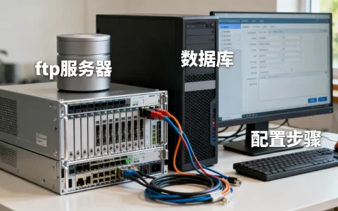 ftp服务器连接数据库的正确方法是什么，怎么配置？