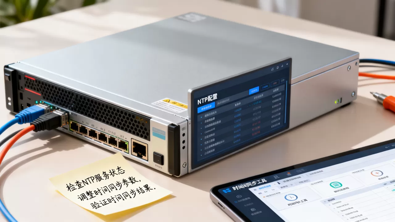 服务器开启NTP服务器配置后如何同步时间？时间不同步怎么办