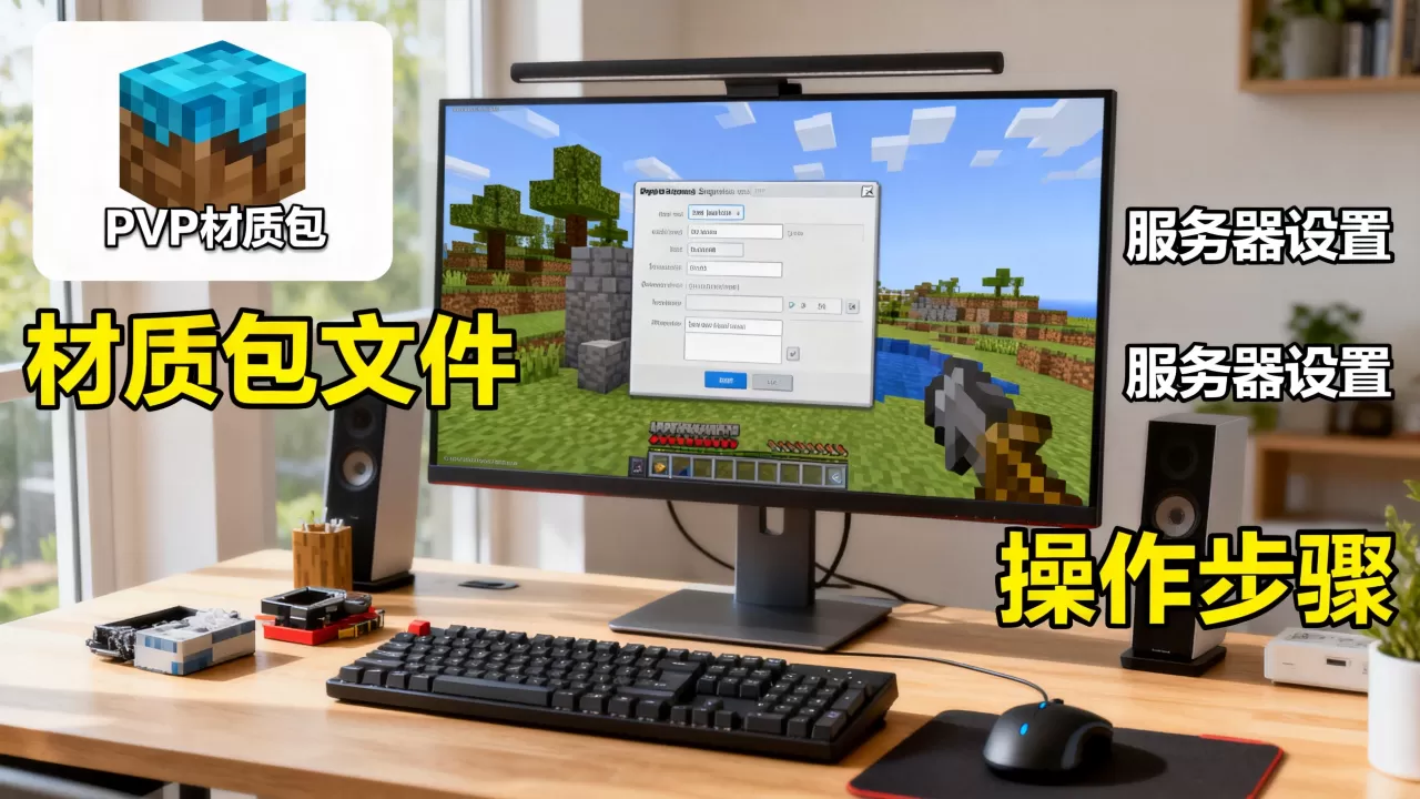 我的世界pvp材质包怎么永久装进服务器，为什么装不上？