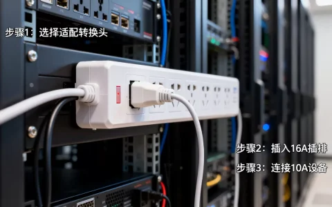 服务器机房插排16A如何转成10A，转换方法有哪些？