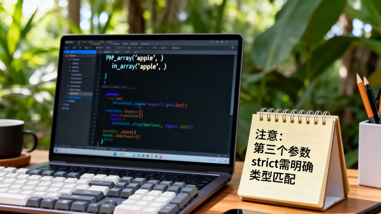 in_array函数到底怎么用，有哪些常见问题及注意事项