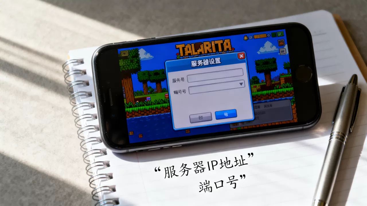 泰拉瑞亚手游服务器ip地址怎么弄 泰拉瑞亚手游服务器ip地址怎么弄