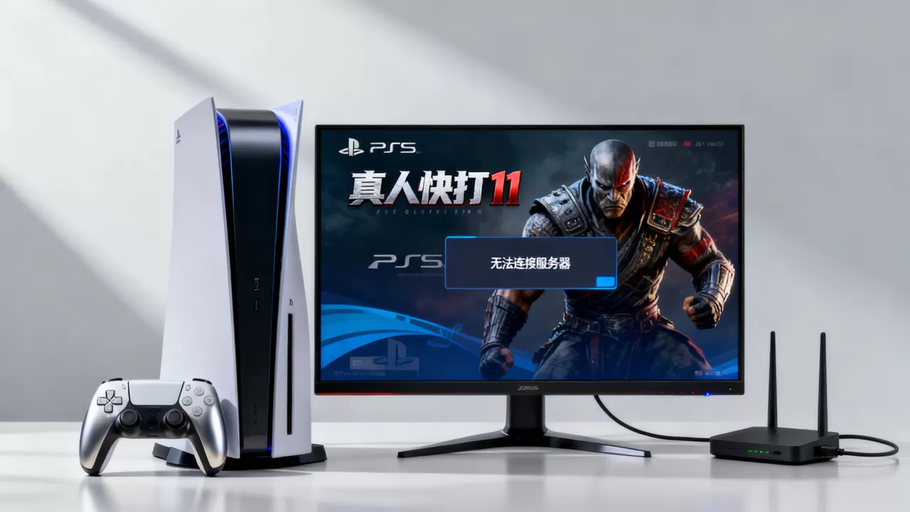 PS5真人快打11连不上服务器怎么办，是什么原因