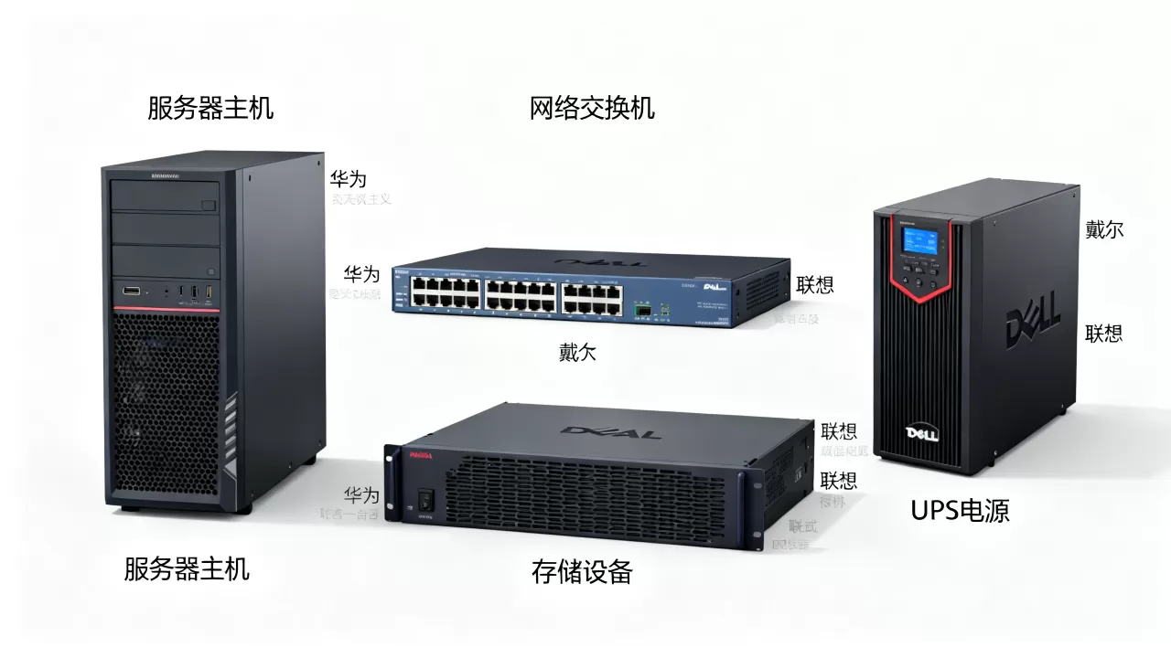 服务器一般包含哪些设备，什么品牌性价比高？