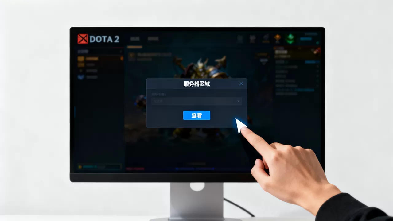 dota2怎么看自己的服务器所在地?,怎么查 dota2怎么看自己的服务器所在地?,怎么查