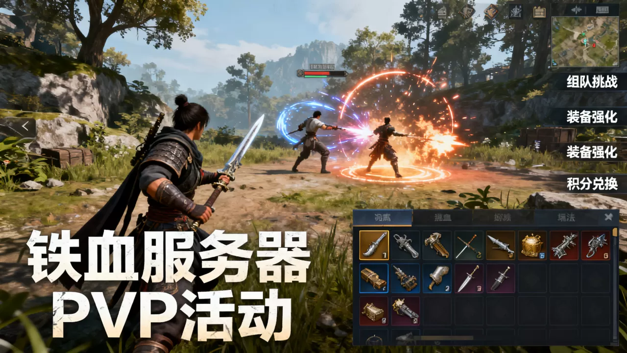 铁血服务器PVP活动有哪些，怎么玩最划算？