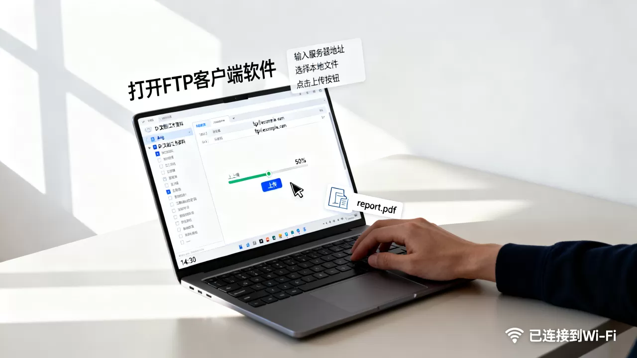怎么把电脑文件上传到ftp服务器?,具体步骤是什么? 怎么把电脑文件上传到ftp服务器?,具体步骤是什么?