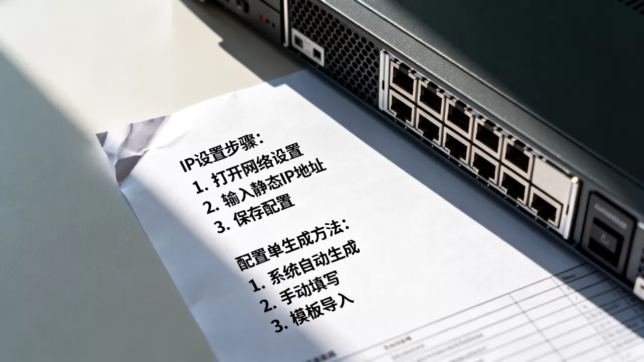 服务器配置单IP怎么设置?,配置单生成方法有哪些? 服务器配置单IP怎么设置?,配置单生成方法有哪些?