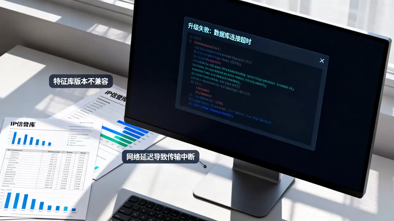 IP信誉库文件信誉特征库升级报错怎么办,原因有哪些 IP信誉库文件信誉特征库升级报错怎么办,原因有哪些