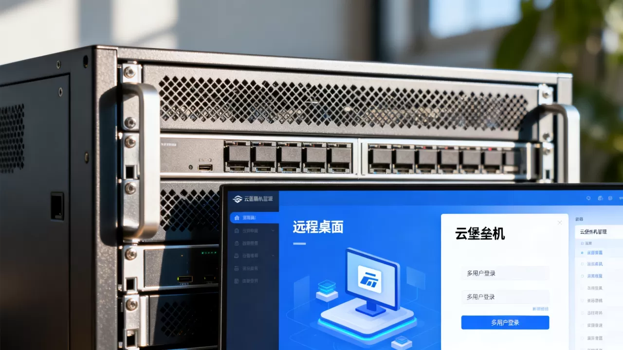 服务器配置远程桌面_云堡垒机允许多用户同时登录同一资源吗？