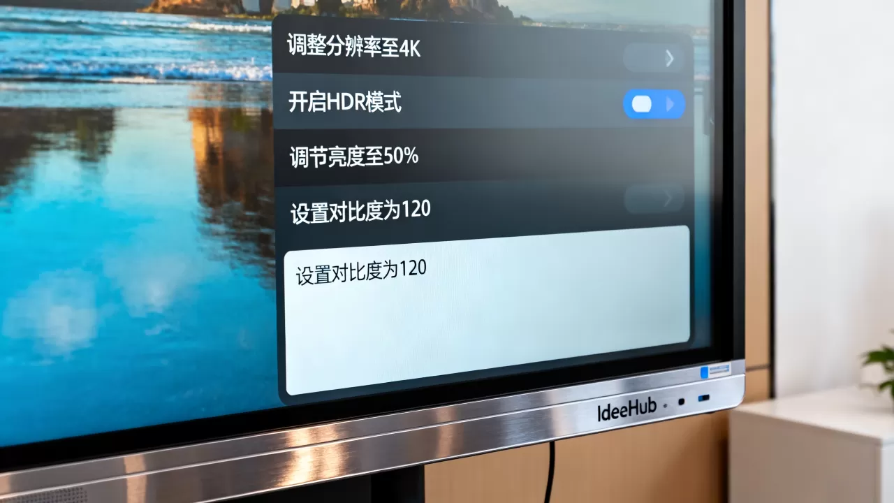 如何设置IdeaHub画质,画质怎么调清晰度? 如何设置IdeaHub画质,画质怎么调清晰度?
