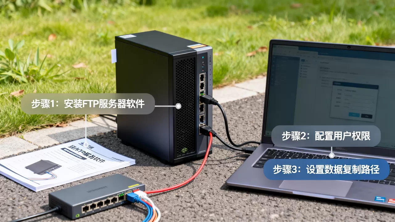 FTP服务器搭建数据复制怎么做,步骤是什么? FTP服务器搭建数据复制怎么做,步骤是什么?