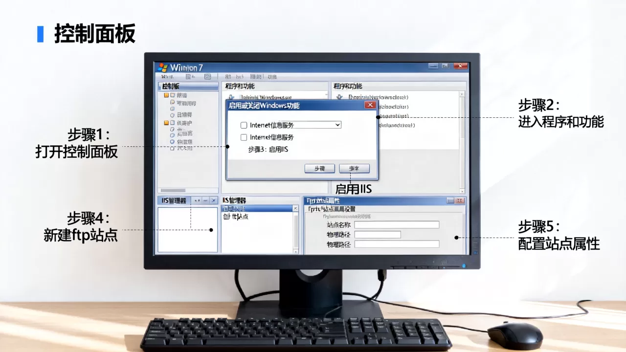 win7下如何搭建ftp服务器?,怎么设置 win7下如何搭建ftp服务器?,怎么设置