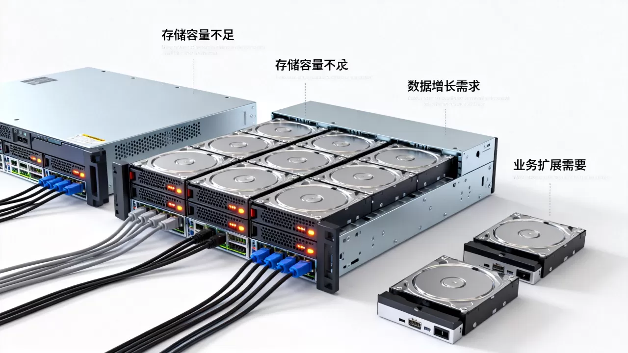 服务器存储扩充的原因