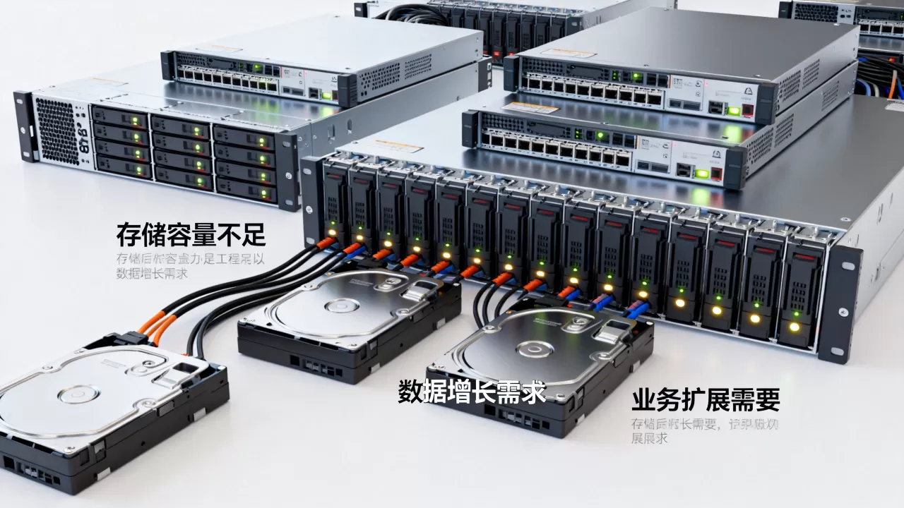 服务器存储扩充的原因